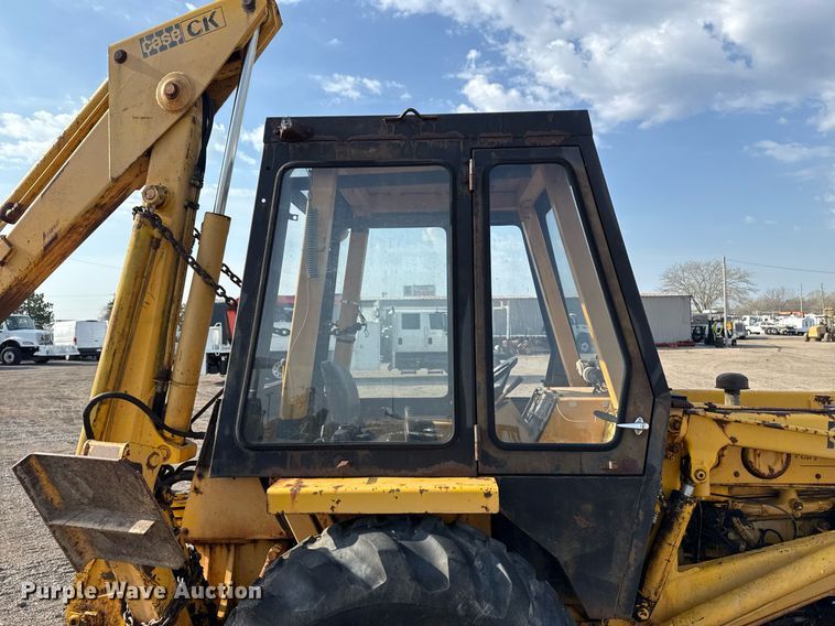 image for item EG5694 1973 Case 580B backhoe