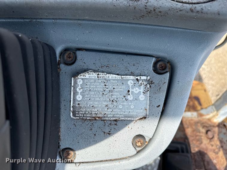 image for item EG5697 1996 New Holland 555E backhoe