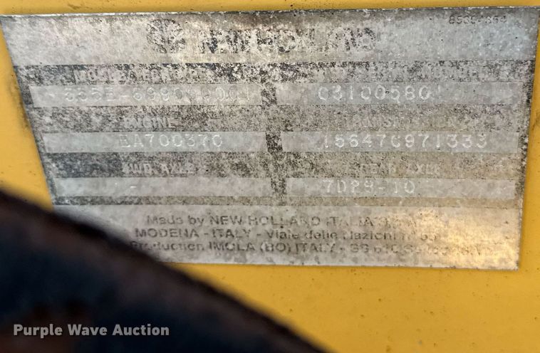 image for item EG5697 1996 New Holland 555E backhoe