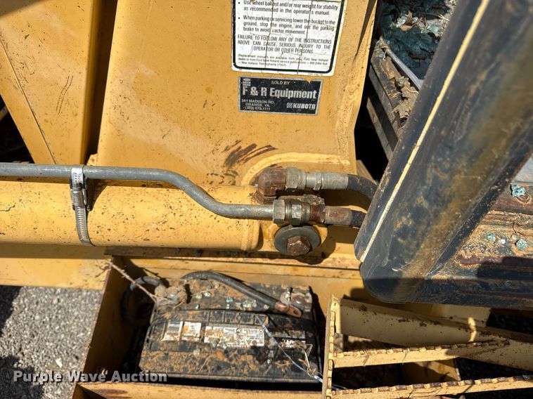 image for item EG5705 1989 Ford 555C backhoe