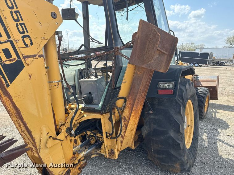 image for item EG5705 1989 Ford 555C backhoe