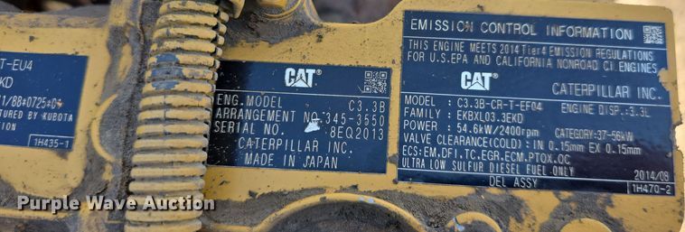 image for item EH8702 Caterpillar C3.3B engine