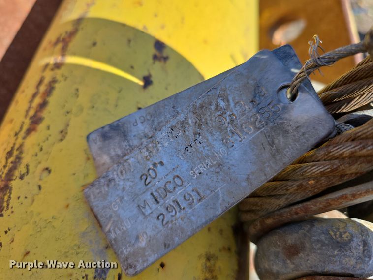 image for item EH8706 pickup/laydown machine bed