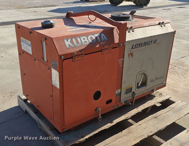 image for item EH8714 Kubota Lowboy II GL7000 generator