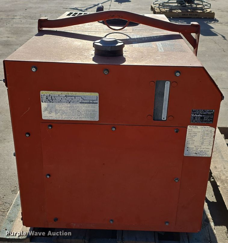 image for item EH8714 Kubota Lowboy II GL7000 generator