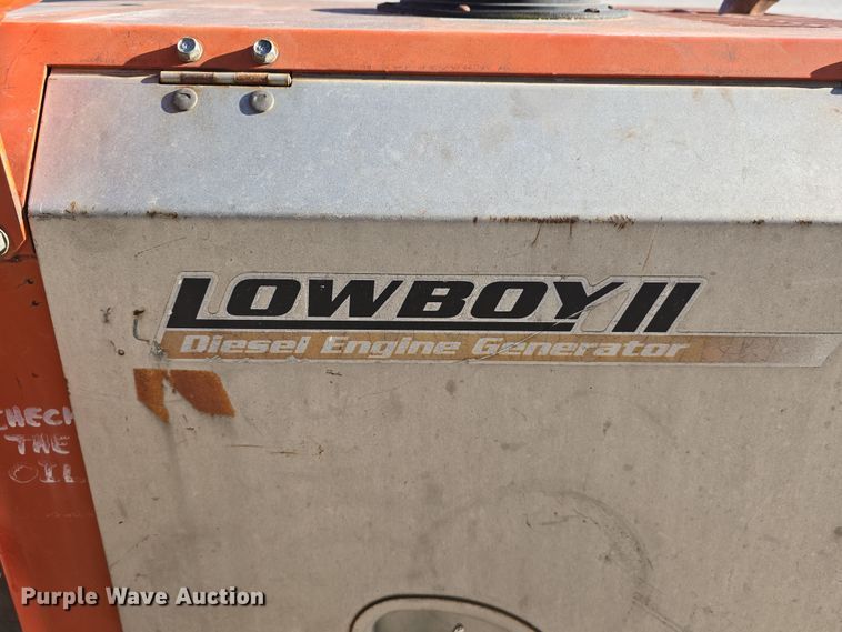 image for item EH8714 Kubota Lowboy II GL7000 generator