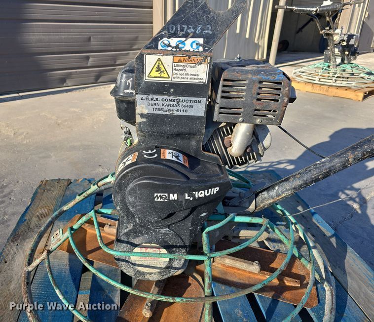 image for item EH8715 2008 MultiQuip Whiteman J36H90 power trowel