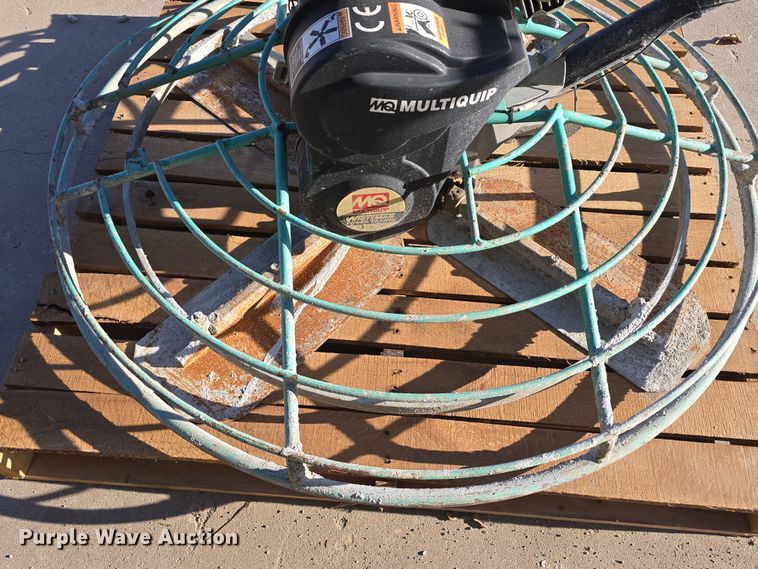 image for item EH8716 2008 MultiQuip Whiteman B46H90 power trowel