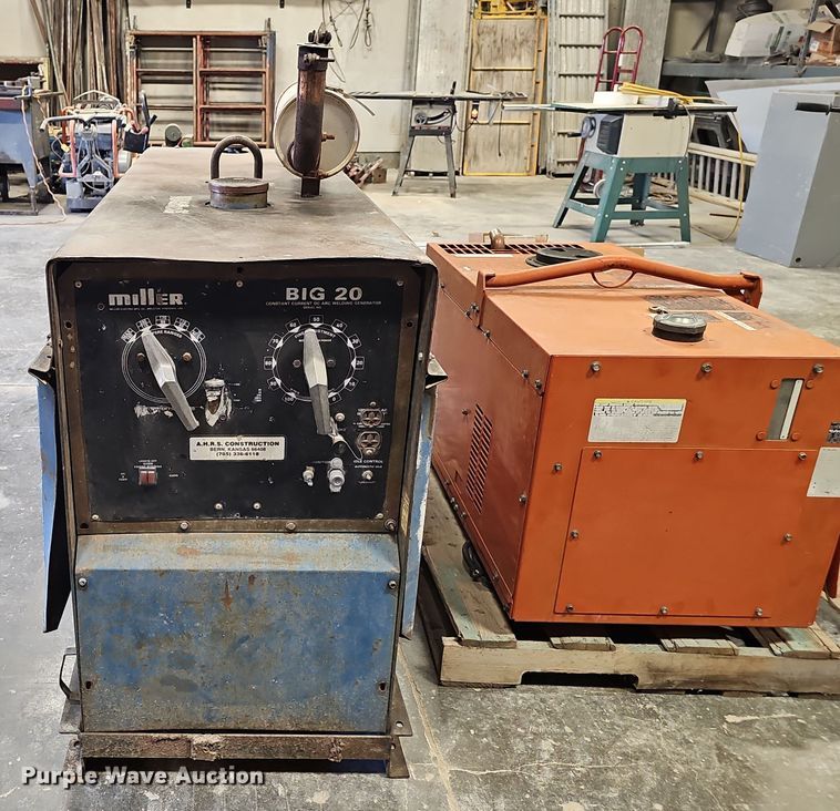 image for item EH8719 Miller Big 20 welder/generator