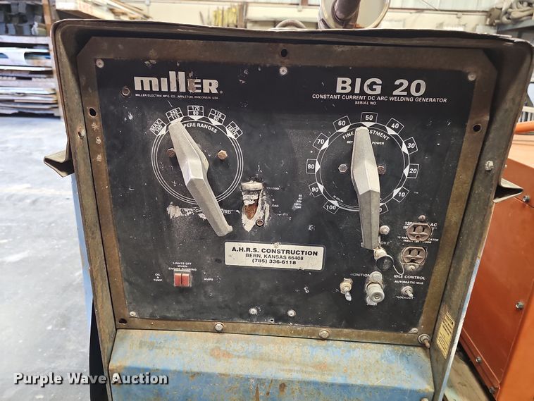 image for item EH8719 Miller Big 20 welder/generator