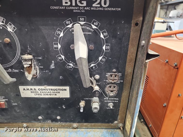 image for item EH8719 Miller Big 20 welder/generator