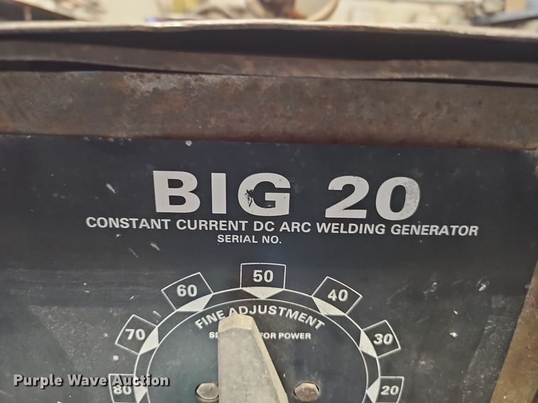 image for item EH8719 Miller Big 20 welder/generator