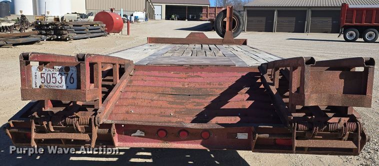 image for item EH8721 1998 Holden Industries HCZ 40KT equipment trailer