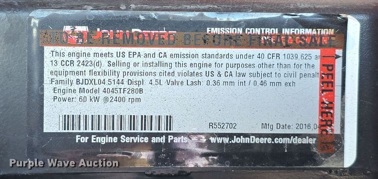 image for item EH8747 2017 Crafco Magnum pothole patcher