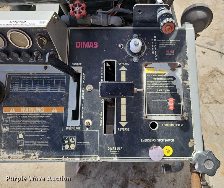 image for item EH8750 Dimas North America FS6000/200 concrete saw