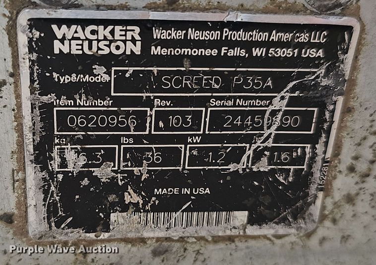 image for item EH8754 (5) power screeds