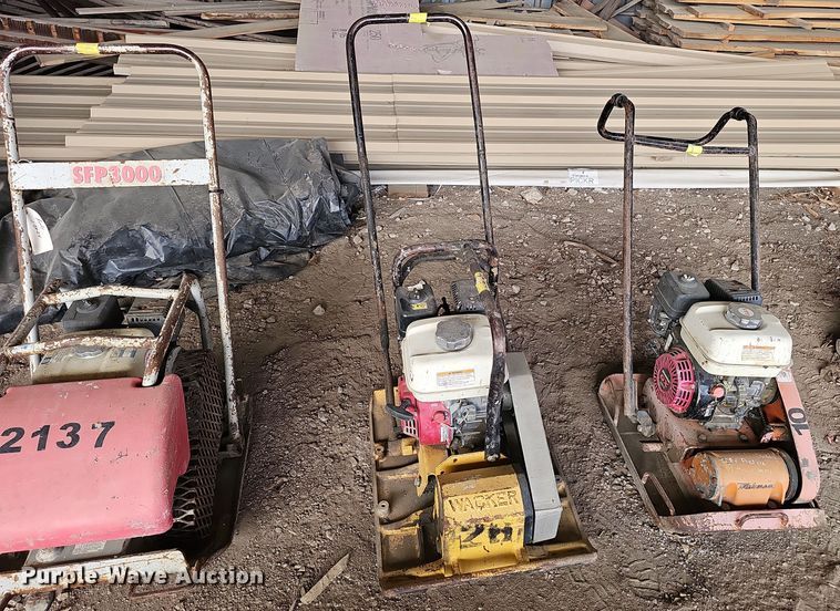 image for item EH8756 (4) plate compactors