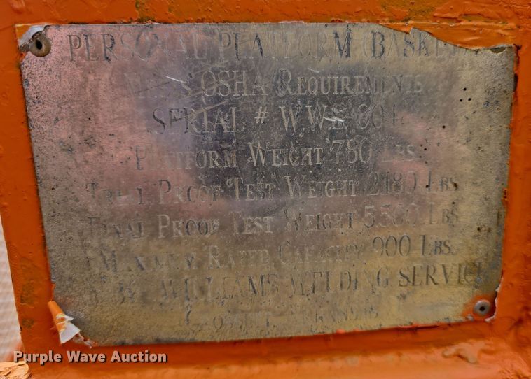 image for item EH8760 Crane basket