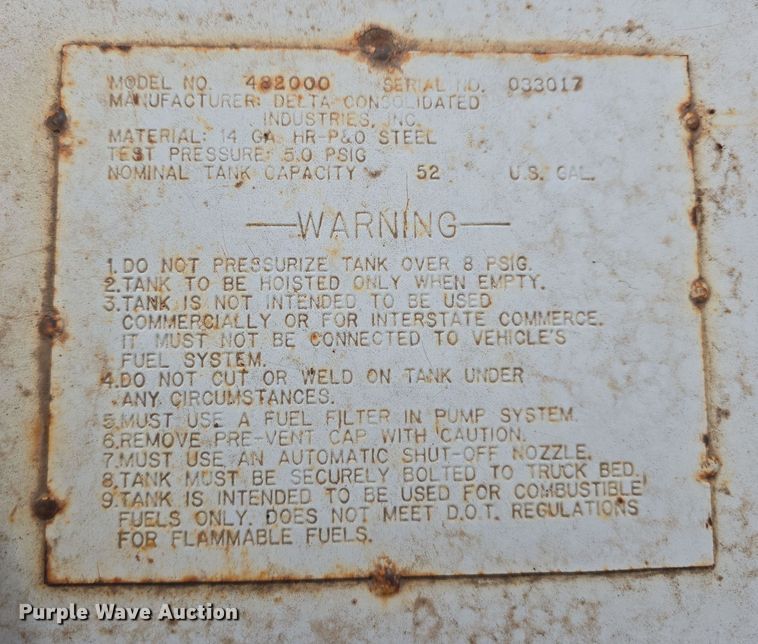 image for item EH8762 (2) auxiliary fuel tanks