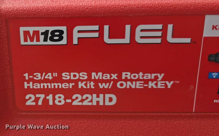 image for item EH8763 Milwaukee M18 Fuel hammer drill