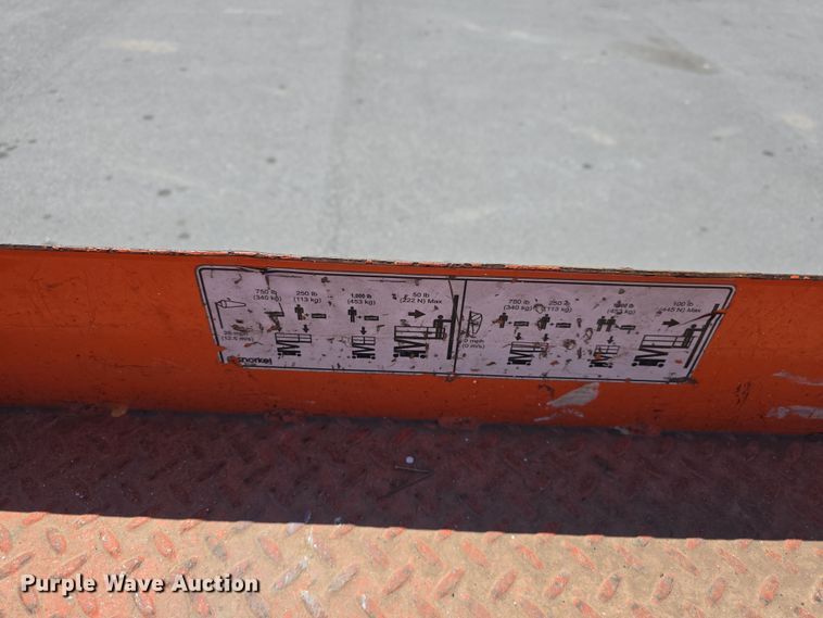 image for item EH8842 2016 Snorkel S4726E scissor lift