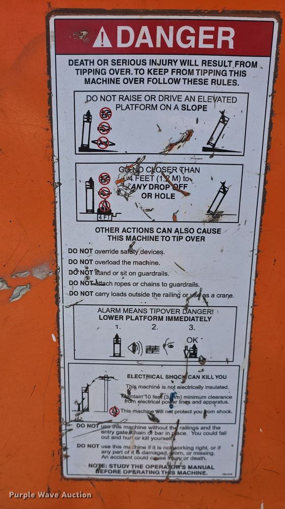 image for item EH8843 2017 Snorkel S4732E scissor lift