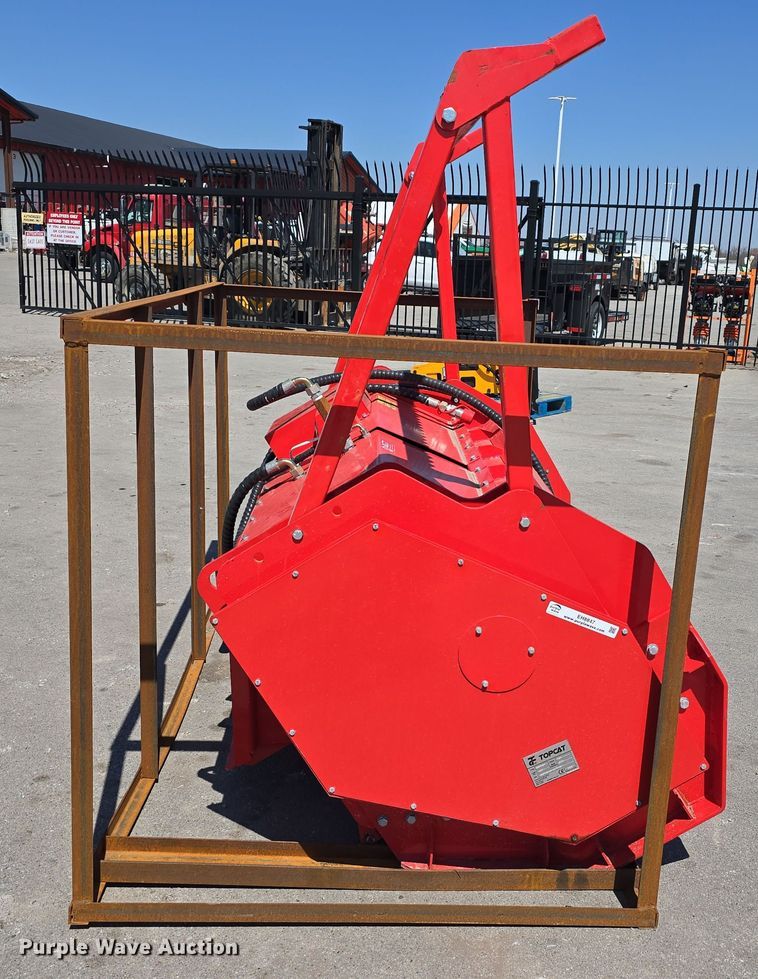 image for item EH8847 2024 TopCat SSFM81 skid steer mulcher