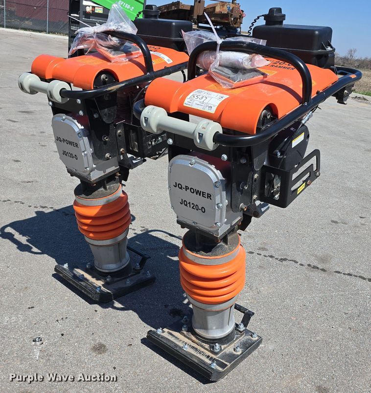 image for item EH8854 (2) JQ Power JQ120-O plate compactors