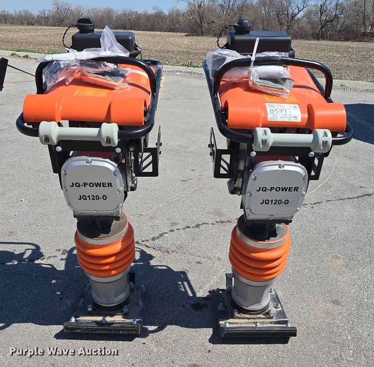 image for item EH8854 (2) JQ Power JQ120-O plate compactors