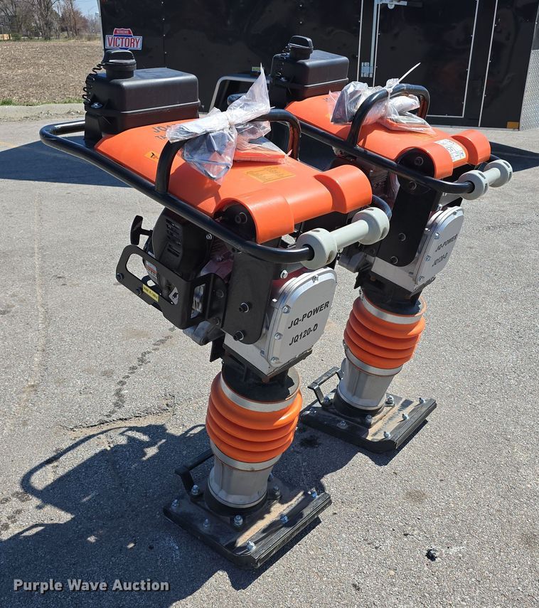 image for item EH8854 (2) JQ Power JQ120-O plate compactors