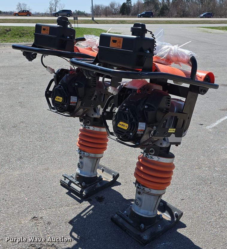 image for item EH8854 (2) JQ Power JQ120-O plate compactors