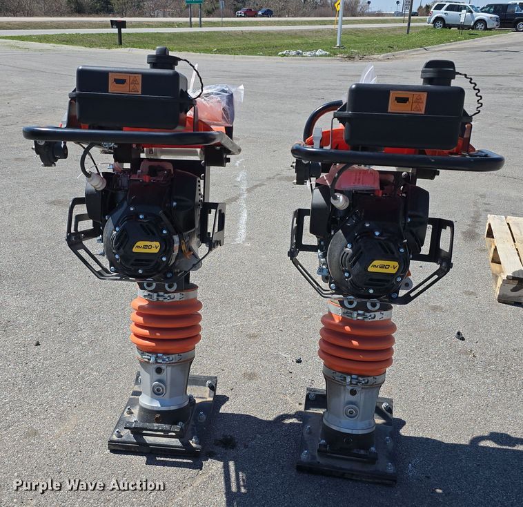 image for item EH8854 (2) JQ Power JQ120-O plate compactors