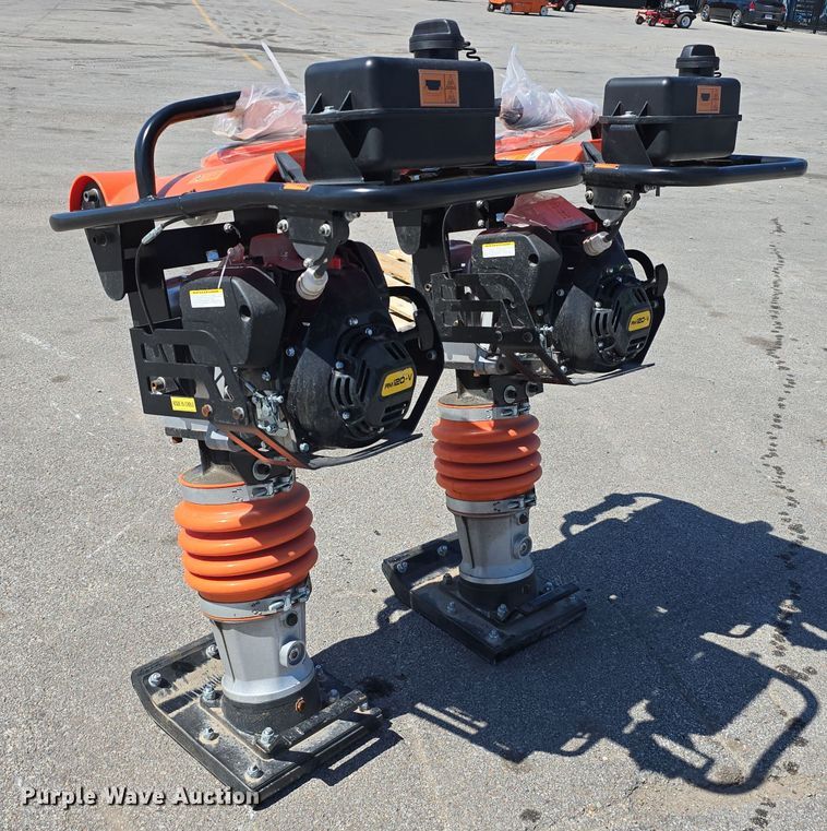 image for item EH8854 (2) JQ Power JQ120-O plate compactors