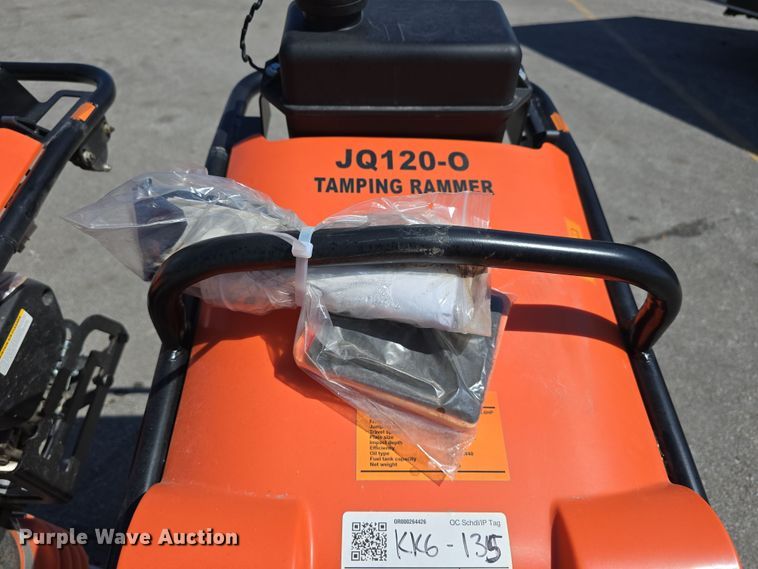 image for item EH8854 (2) JQ Power JQ120-O plate compactors