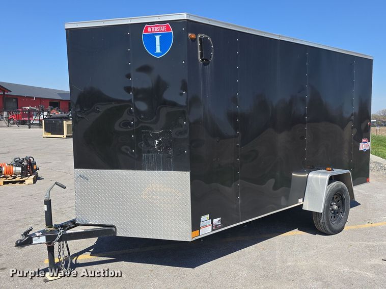 image for item EH8855 2024 Interstate Conway Plant VICTV642SAFS enclosed cargo trailer