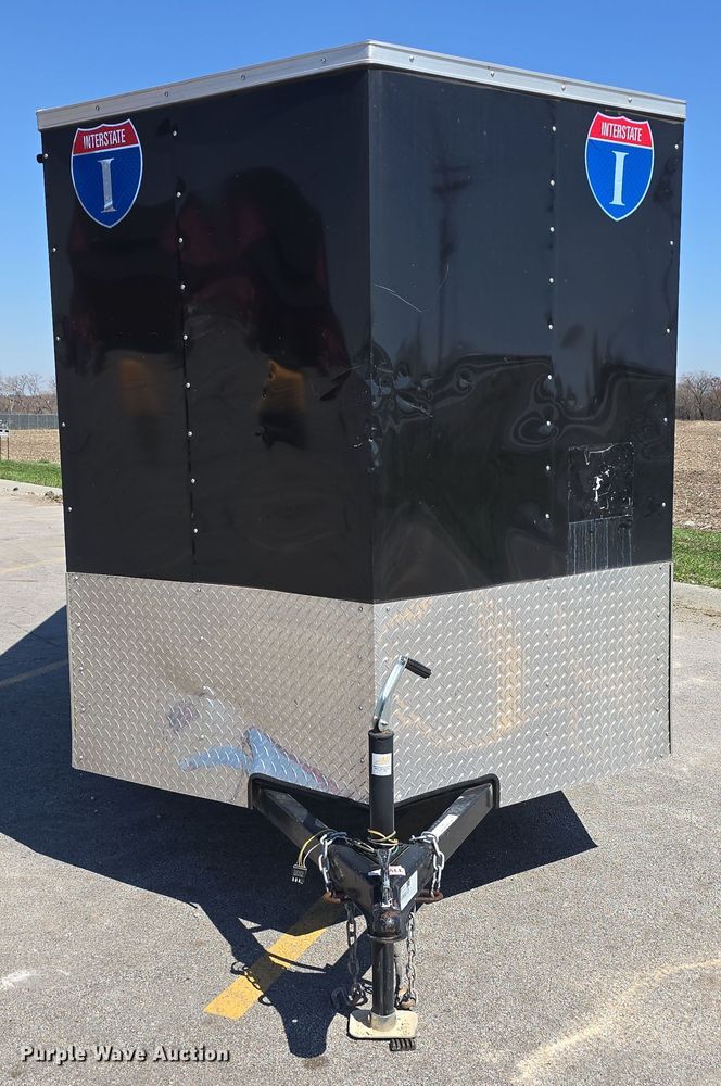 image for item EH8855 2024 Interstate Conway Plant VICTV642SAFS enclosed cargo trailer