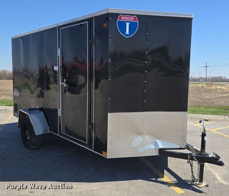 image for item EH8855 2024 Interstate Conway Plant VICTV642SAFS enclosed cargo trailer