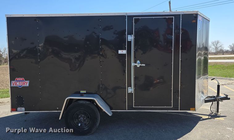 image for item EH8855 2024 Interstate Conway Plant VICTV642SAFS enclosed cargo trailer