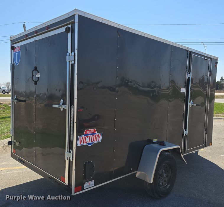 image for item EH8855 2024 Interstate Conway Plant VICTV642SAFS enclosed cargo trailer