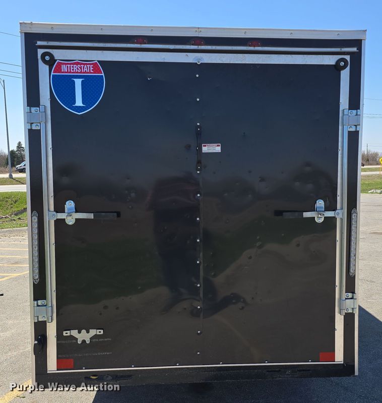 image for item EH8855 2024 Interstate Conway Plant VICTV642SAFS enclosed cargo trailer