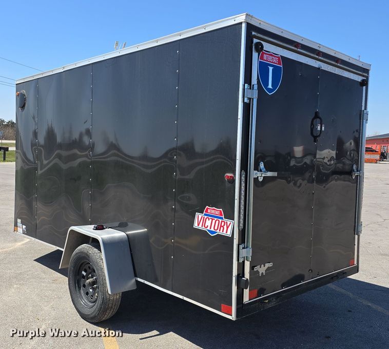 image for item EH8855 2024 Interstate Conway Plant VICTV642SAFS enclosed cargo trailer