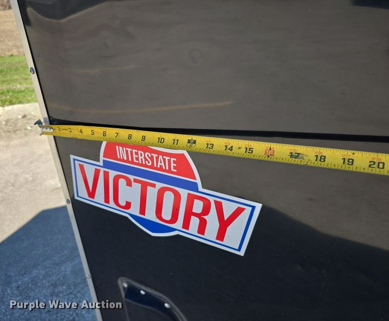 image for item EH8855 2024 Interstate Conway Plant VICTV642SAFS enclosed cargo trailer