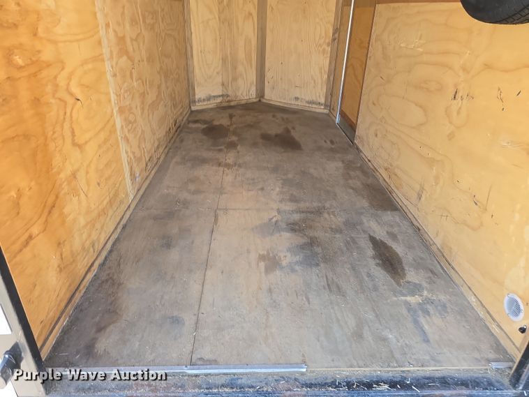 image for item EH8855 2024 Interstate Conway Plant VICTV642SAFS enclosed cargo trailer