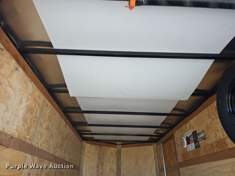 image for item EH8855 2024 Interstate Conway Plant VICTV642SAFS enclosed cargo trailer