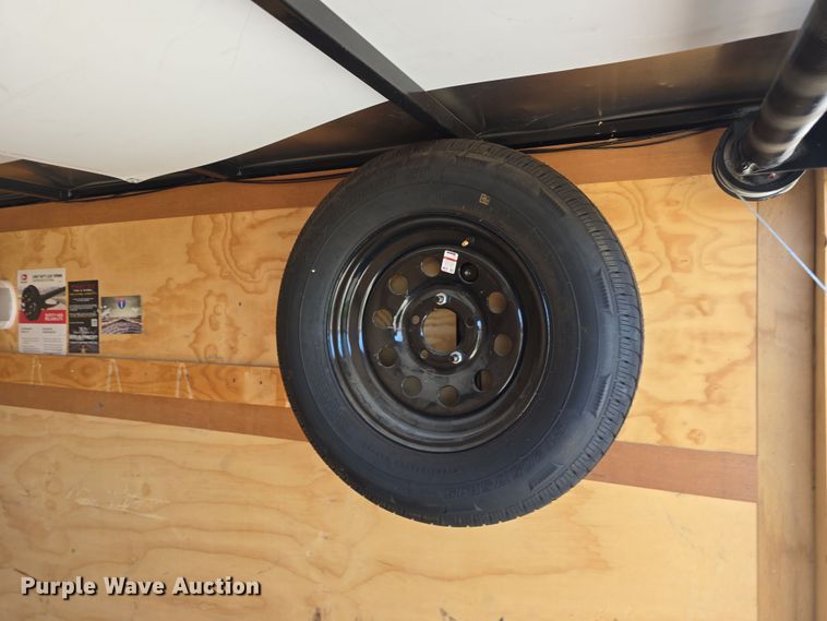 image for item EH8855 2024 Interstate Conway Plant VICTV642SAFS enclosed cargo trailer