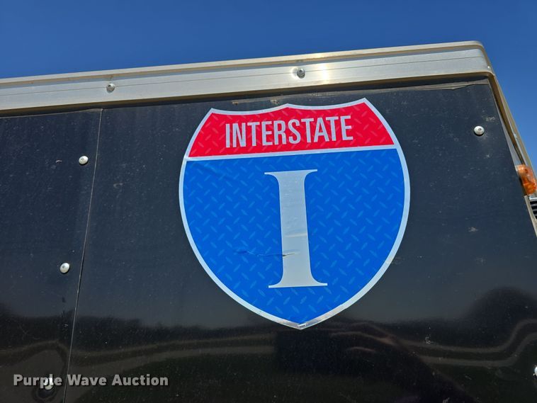 image for item EH8855 2024 Interstate Conway Plant VICTV642SAFS enclosed cargo trailer