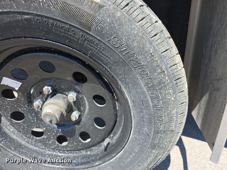 image for item EH8855 2024 Interstate Conway Plant VICTV642SAFS enclosed cargo trailer