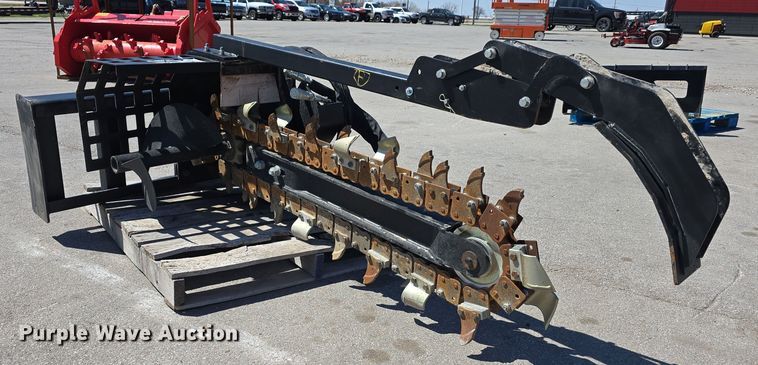 image for item EH8856 Skid steer trencher