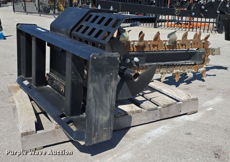 image for item EH8856 Skid steer trencher