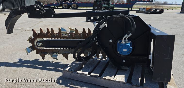 image for item EH8856 Skid steer trencher